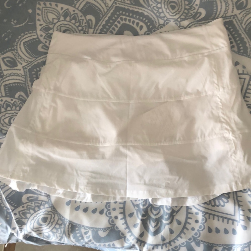 Lululemon White Skirt